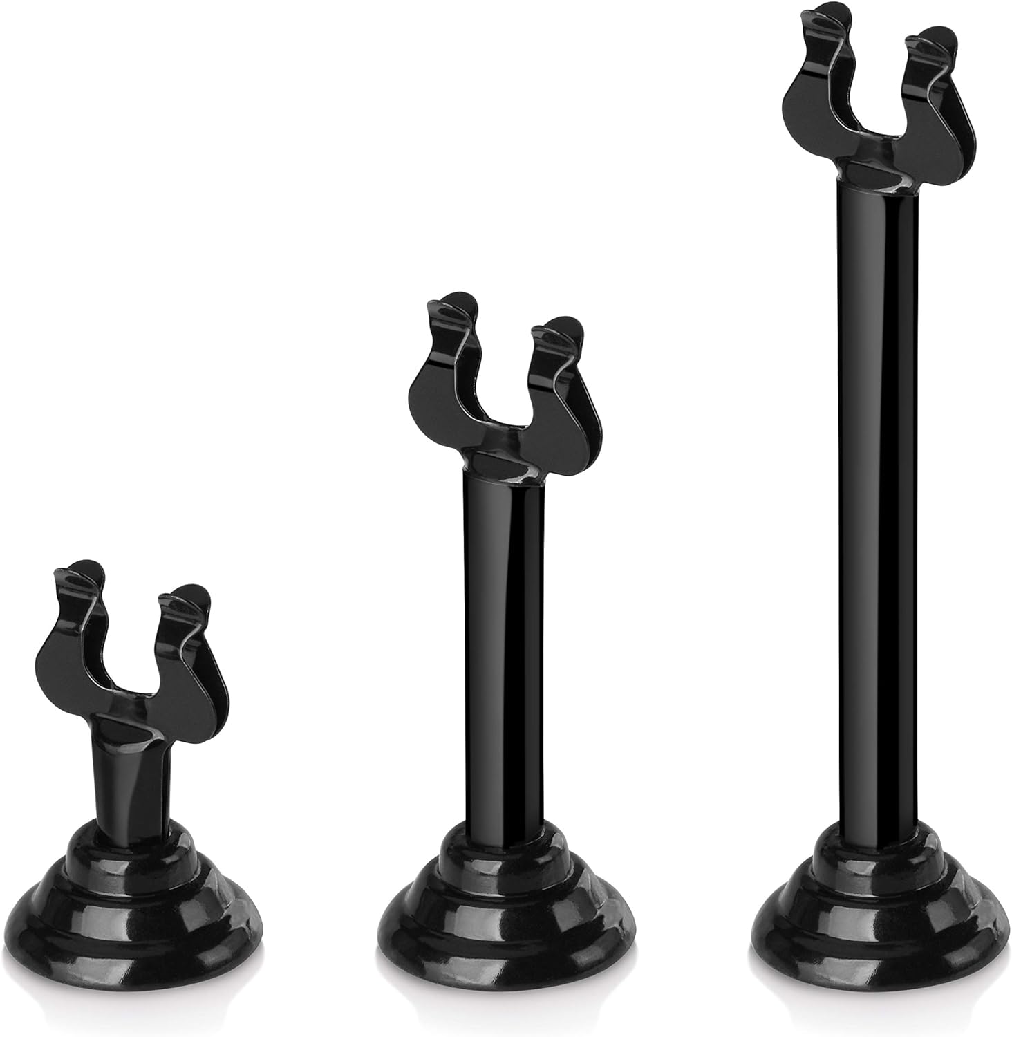 New Star Foodservice 27747 Number Holder Set of 12 Black