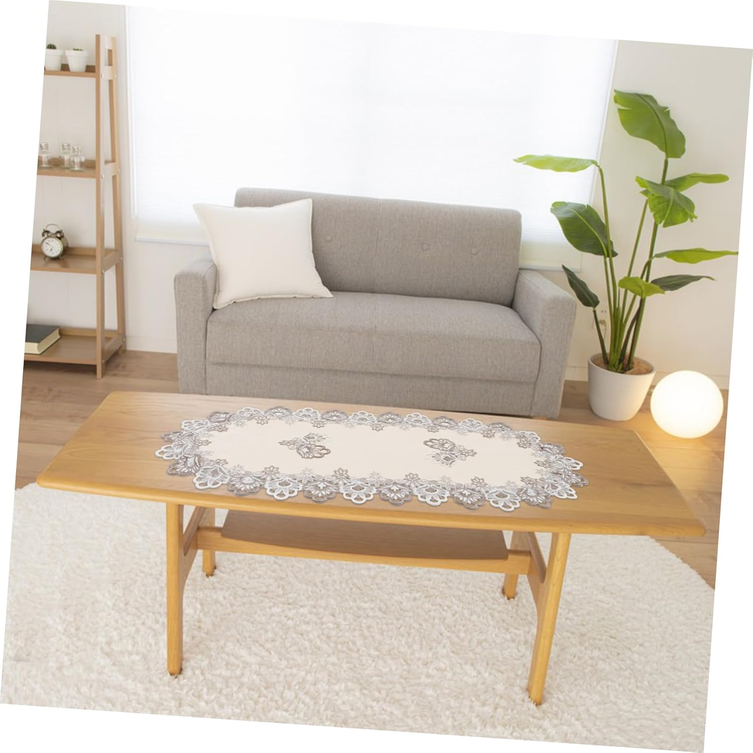 Elegant Lace Table Runner for Dining and Weddings