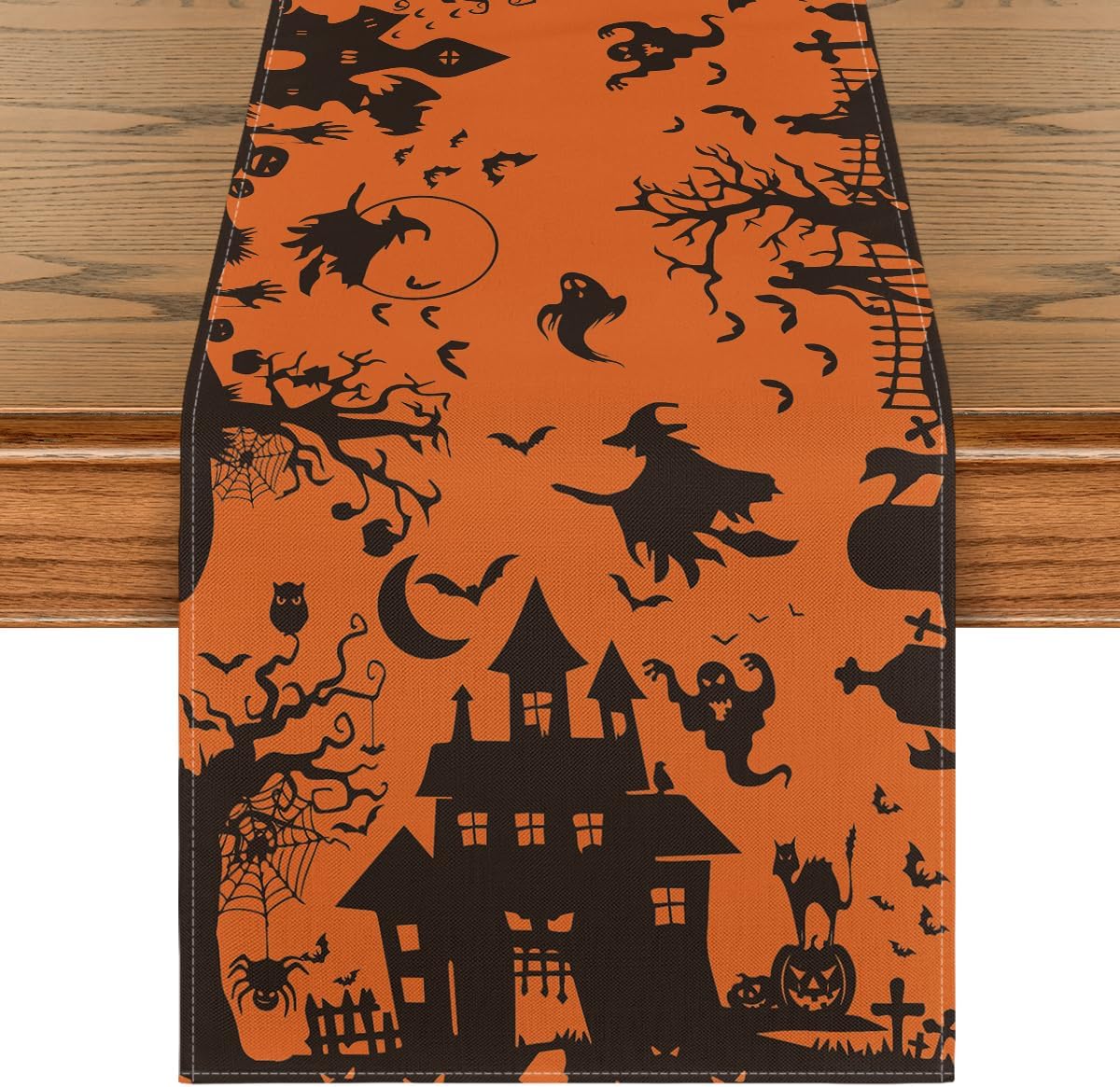 Artoid Mode Halloween Table Runner 13x72 Inch 1