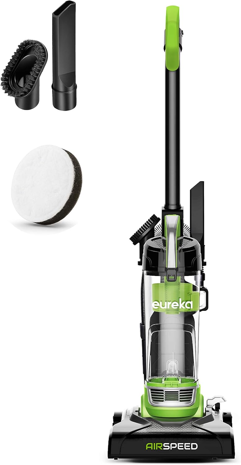 Eureka Airspeed Ultra Lightweight Compact Bagless Upright Vacuum Cleaner Green