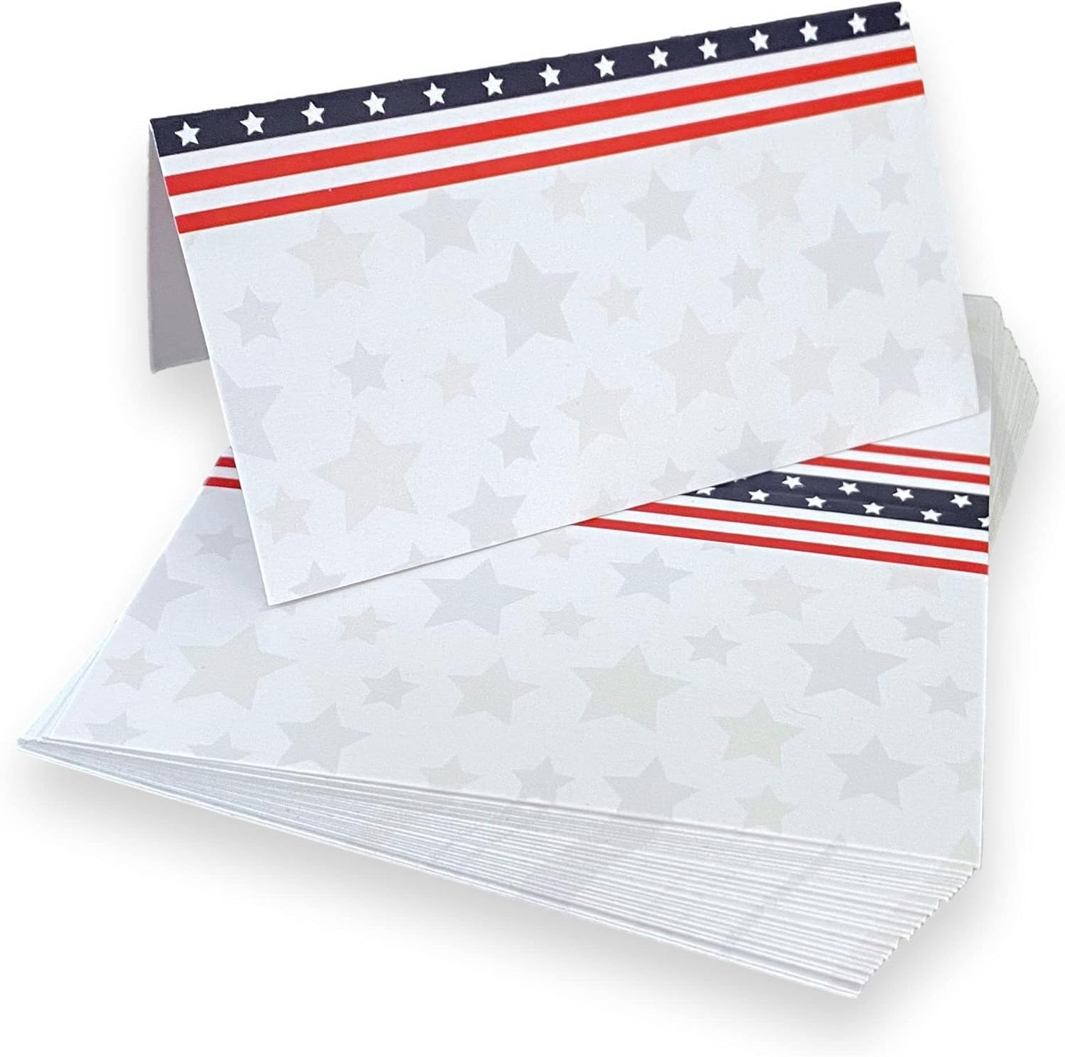 DESERT MERCANTILE Patriotic Place Cards 25 Pack