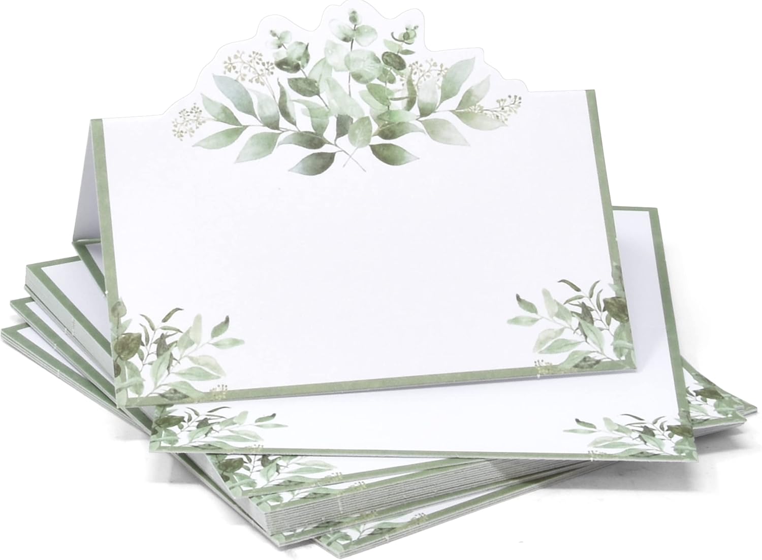 Gift Boutique 100 Pack Eucalyptus Place Cards