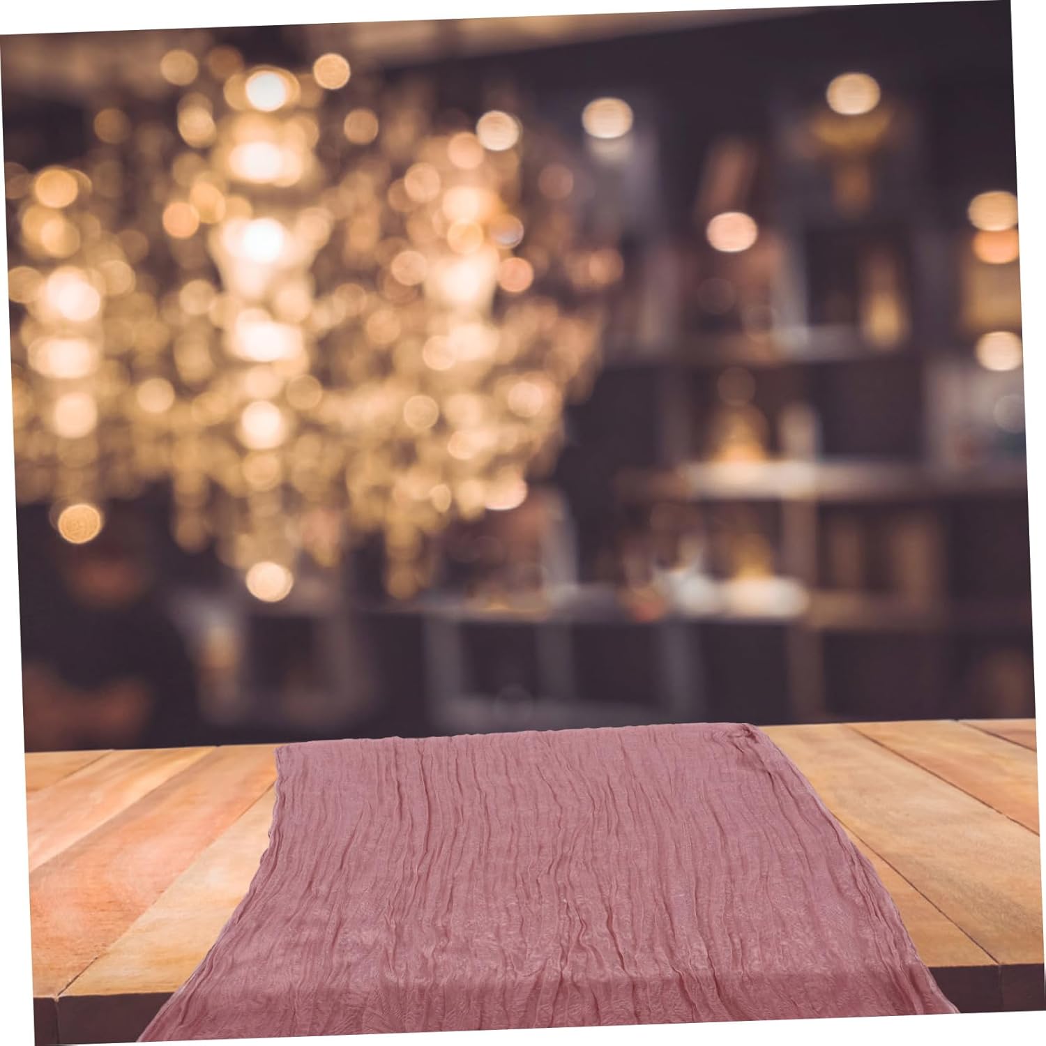 4pcs Bohemian Gauze Table Runner for Weddings and Parties