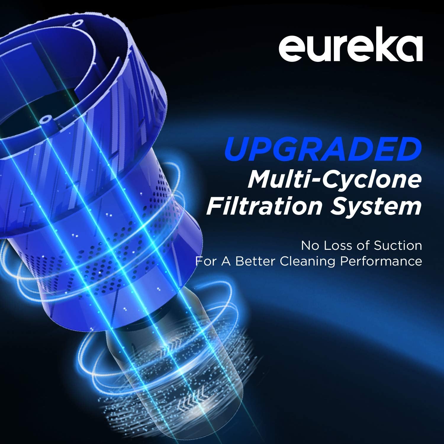 Eureka PowerSpeed Lightweight Upright Vacuum Cleaner