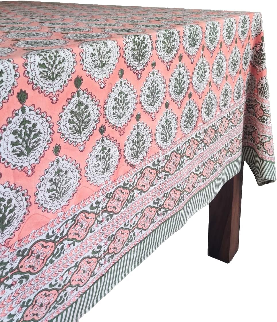 ATOSII Kari Cotton Tablecloth 60x90 Fall Decor