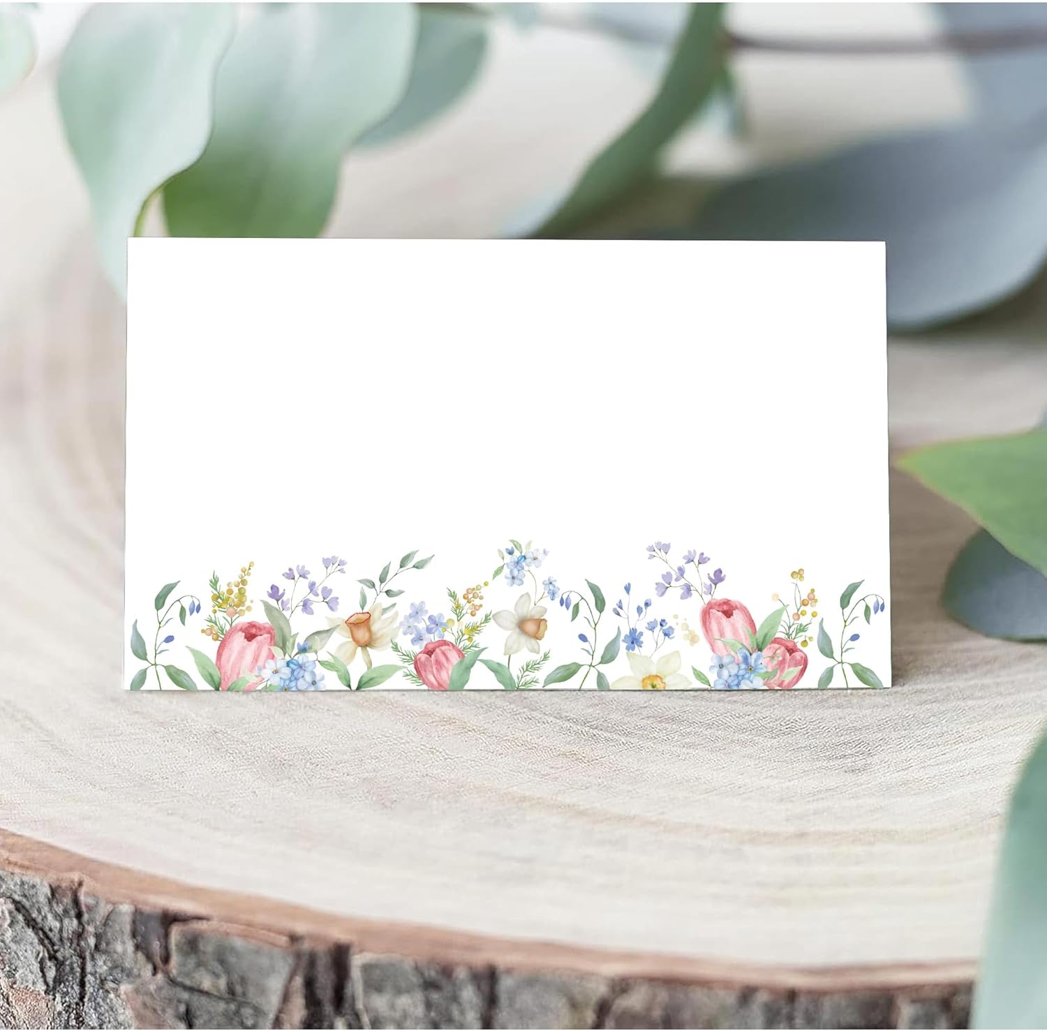 120pcs Wildflower Table Place Cards for Events