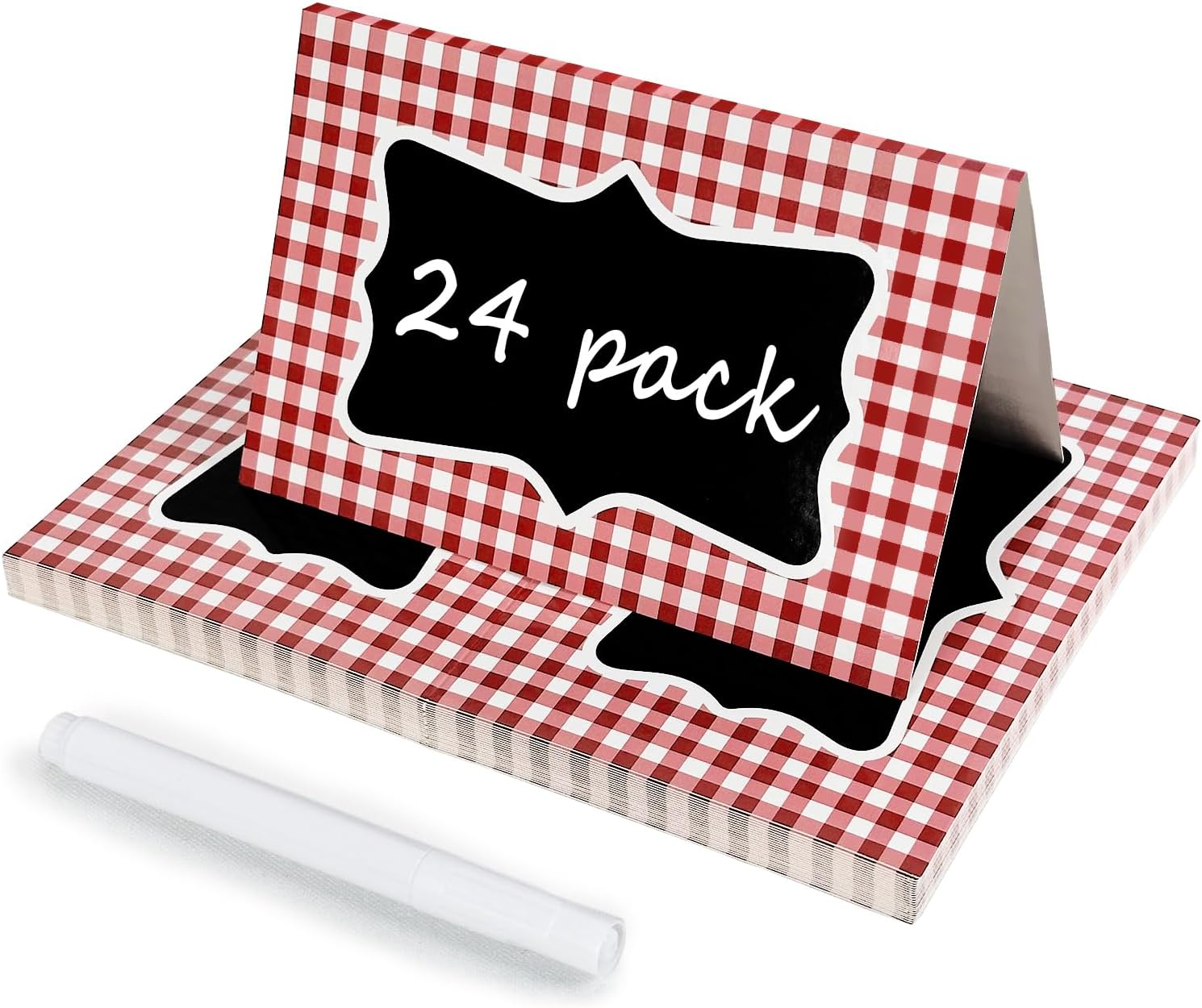24PCS BBQ Party Decorations with Marker