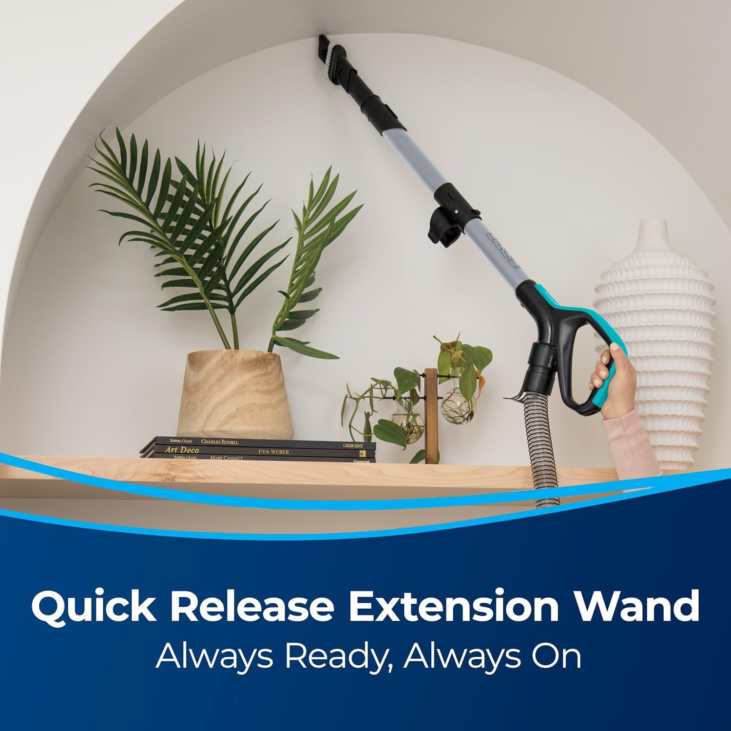 Bissell CleanView Pet Vacuum with Swivel Steering and Quick Release Wand