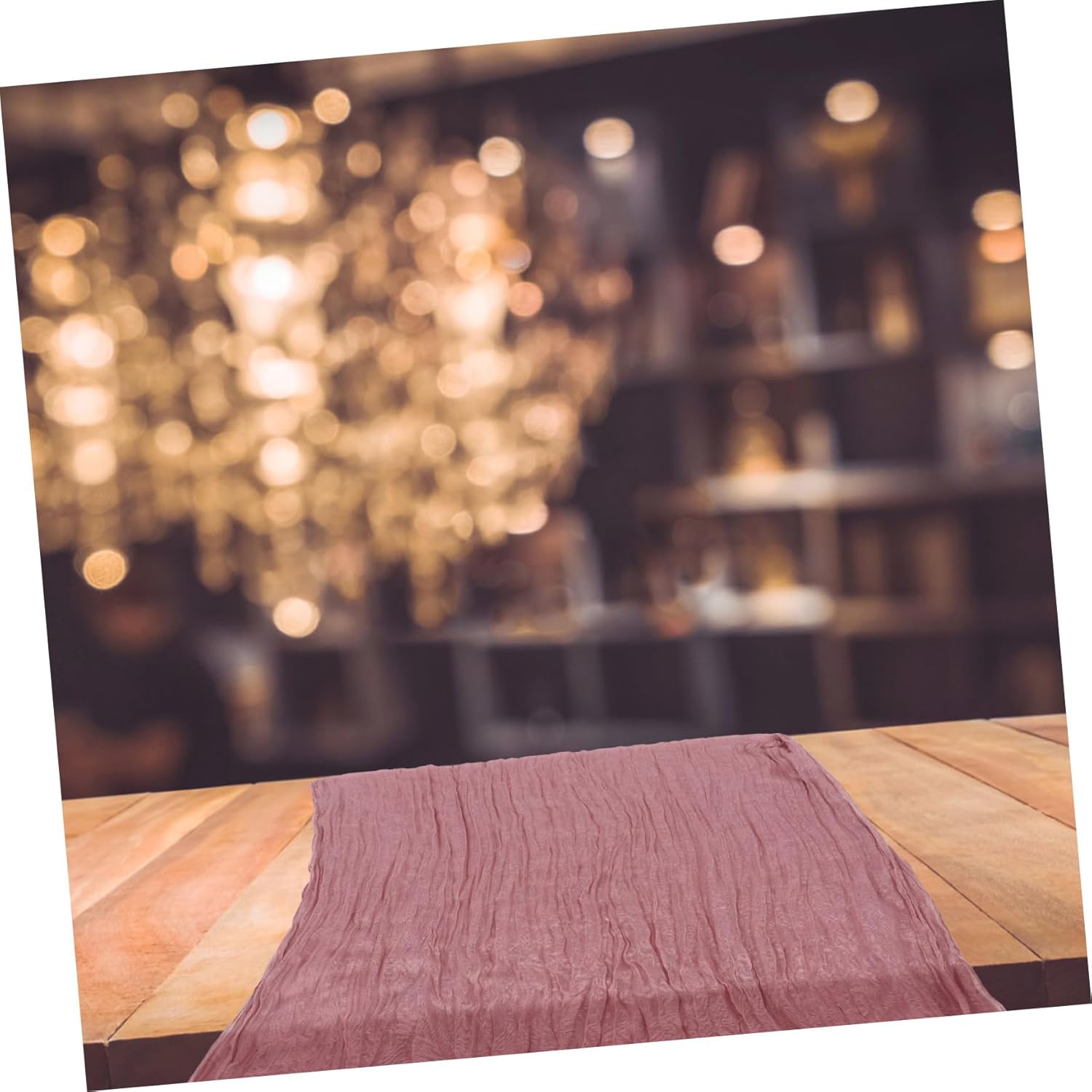 ABOOFAN Bohemian Sheer Table Runner for Home and Events