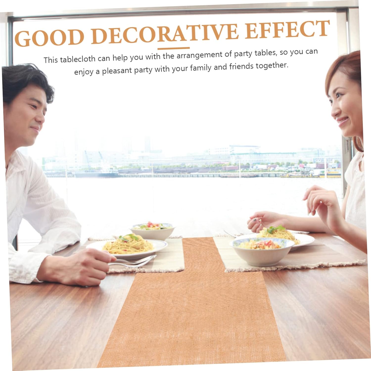 Garneck Linen Table Runner for Weddings and Events