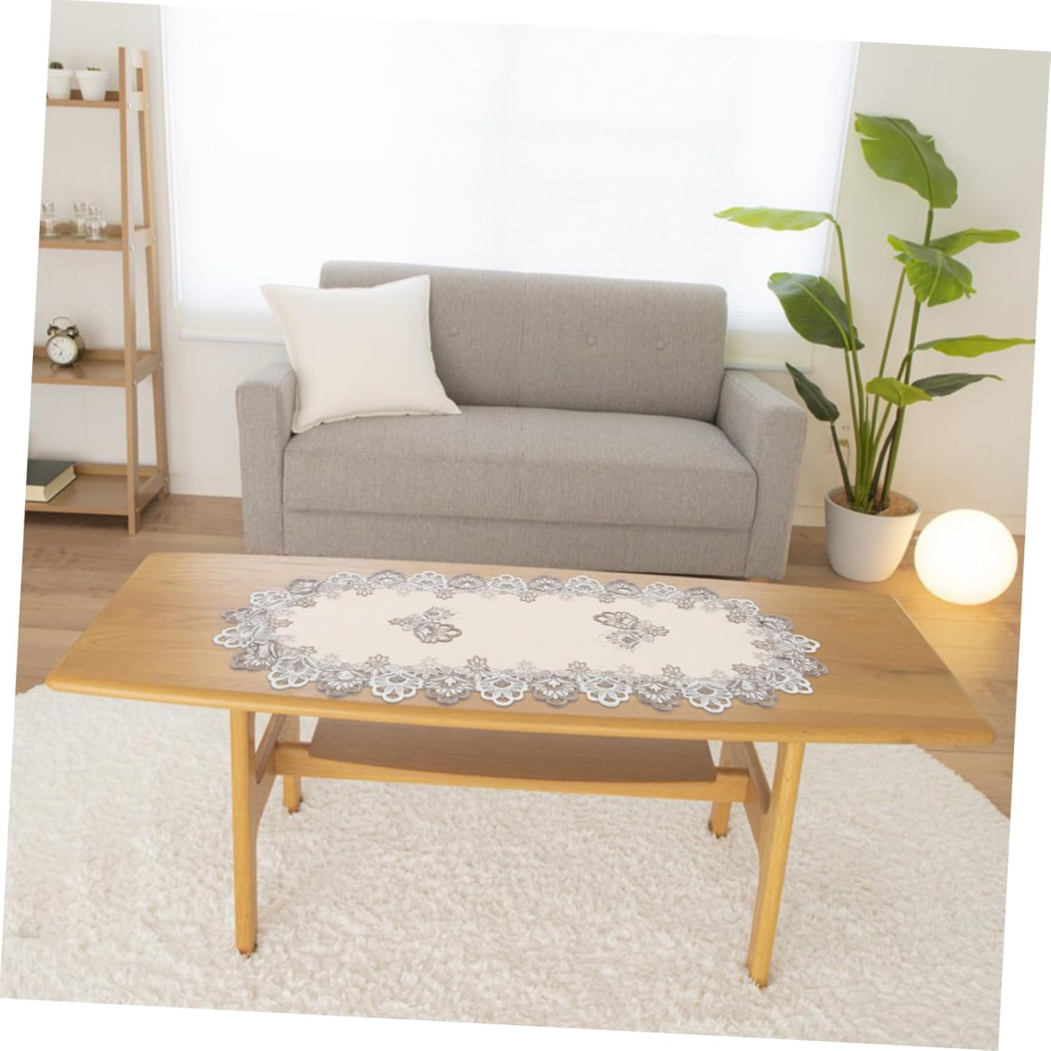 Lace Oval Table Runner for Home and Events