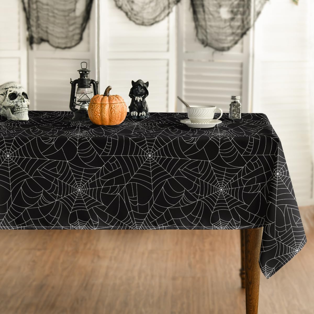 Horaldaily Halloween Tablecloth 60x84 Inch Rectangular for Party