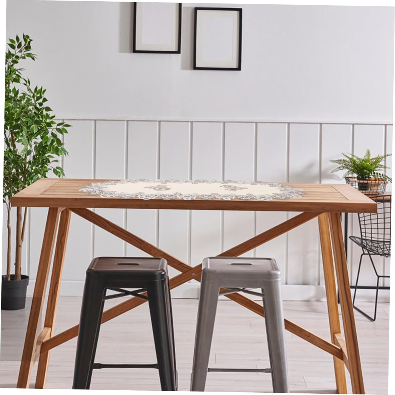 Lace Oval Table Runner for Home and Events
