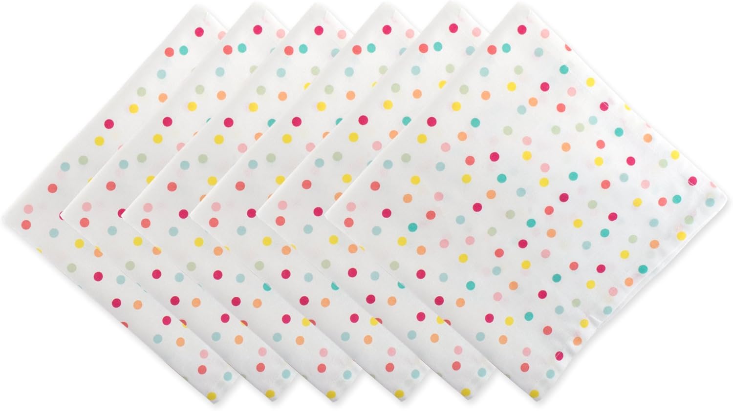 DII Polka Dot Table Runners Set of 6