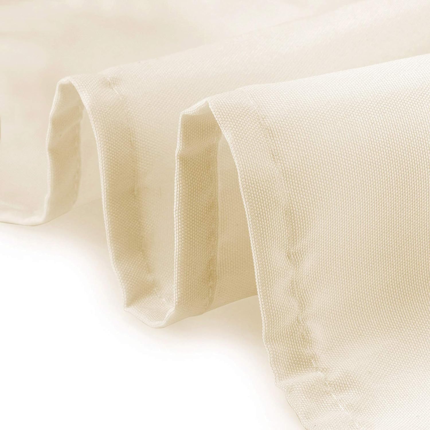 Lanns Linens Ivory Tablecloths 70x120 Inches 10 Pack