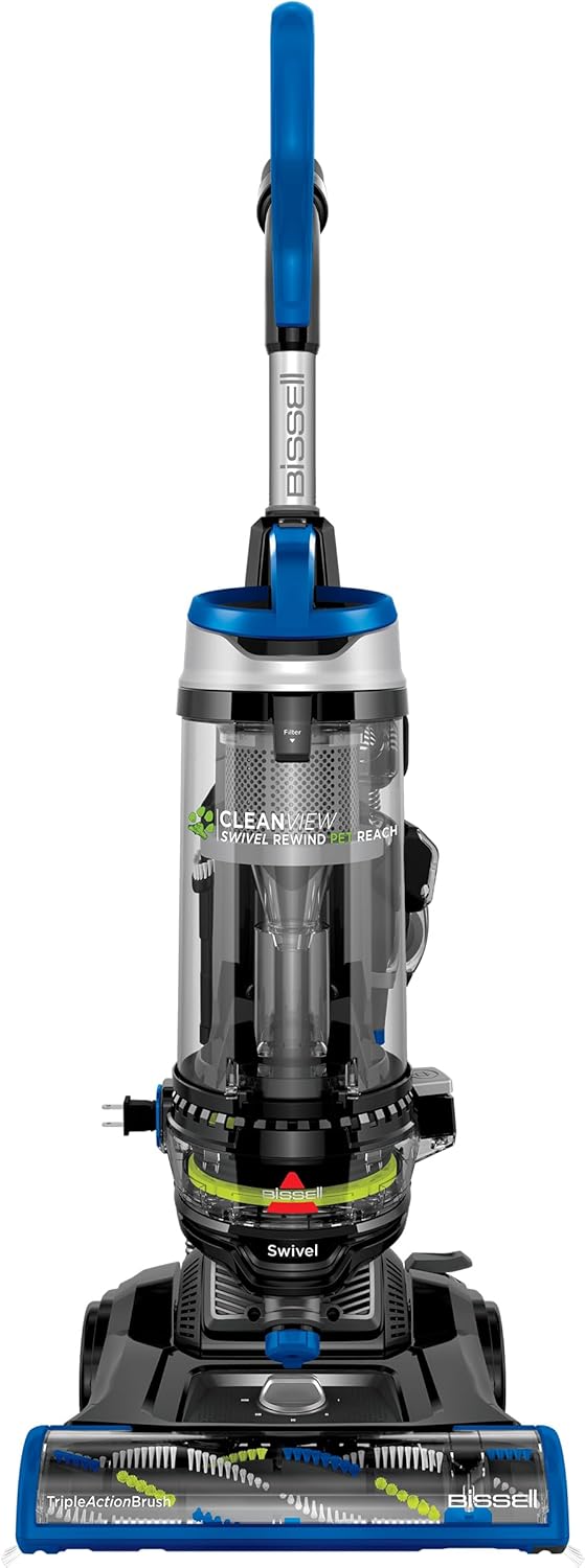 Bissell CleanView Swivel Rewind Pet Vacuum with Quick Release Wand