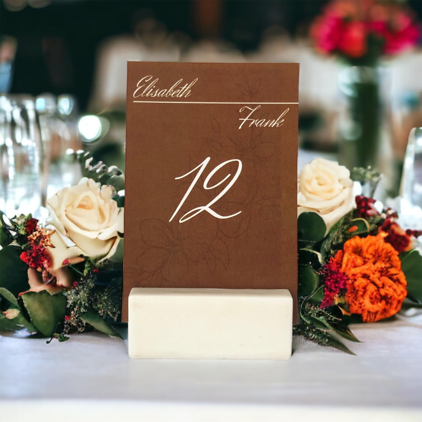 Ceramic Place Card Holders for Tables and Events