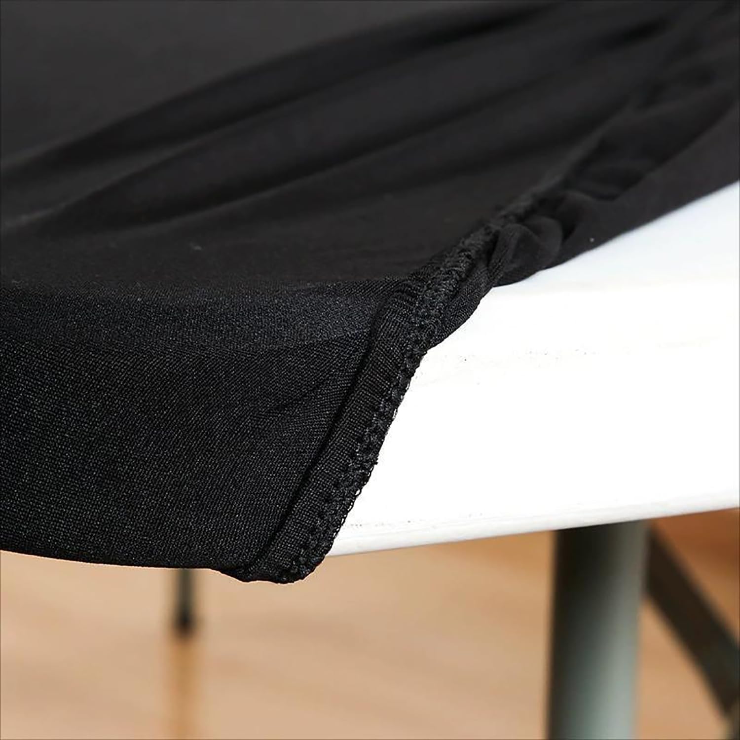 Stretchy Rectangle Tablecover for 5ft Tables Washable Spandex Tablecloth Protector