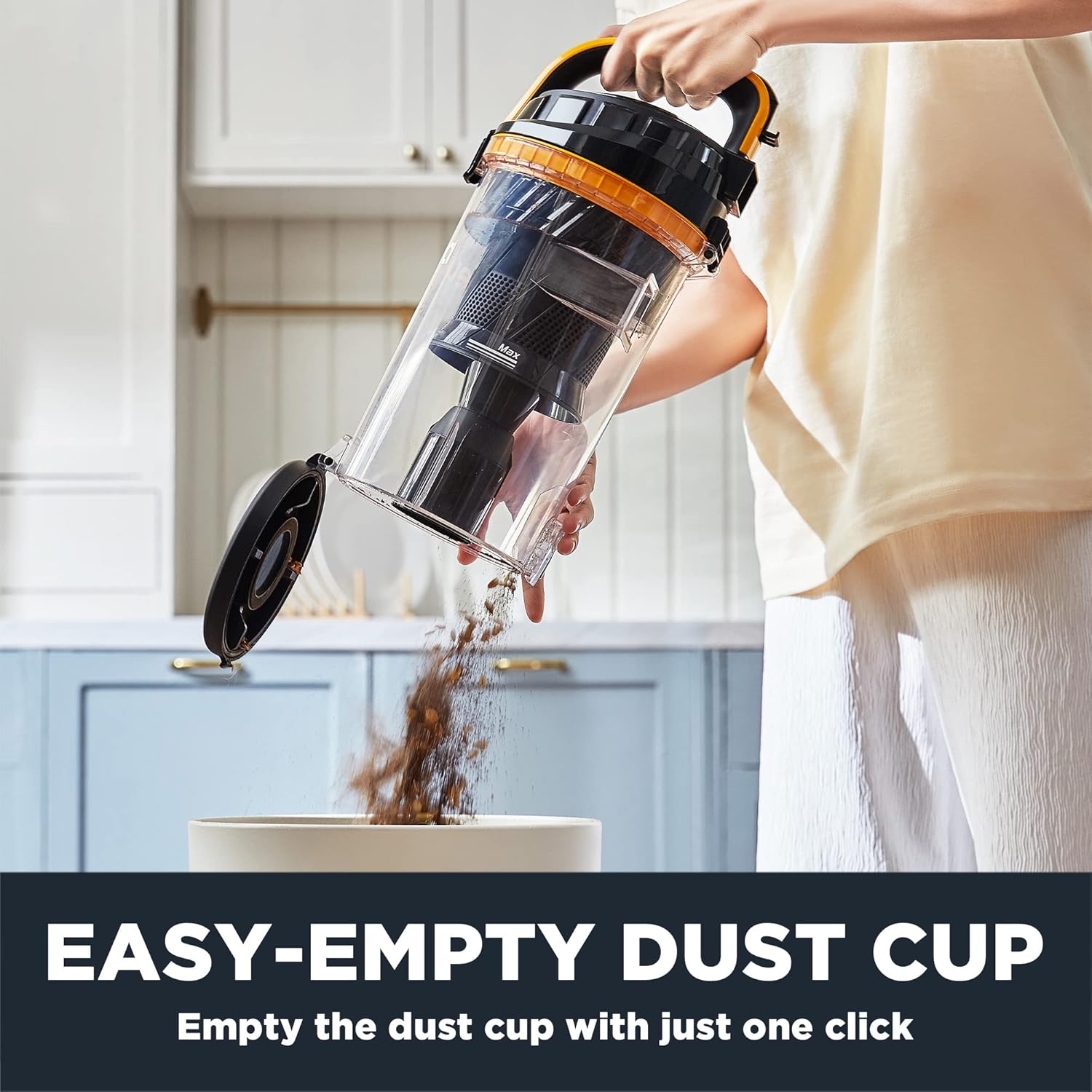 Eureka Powerful Upright Vacuum Cleaner Yellow