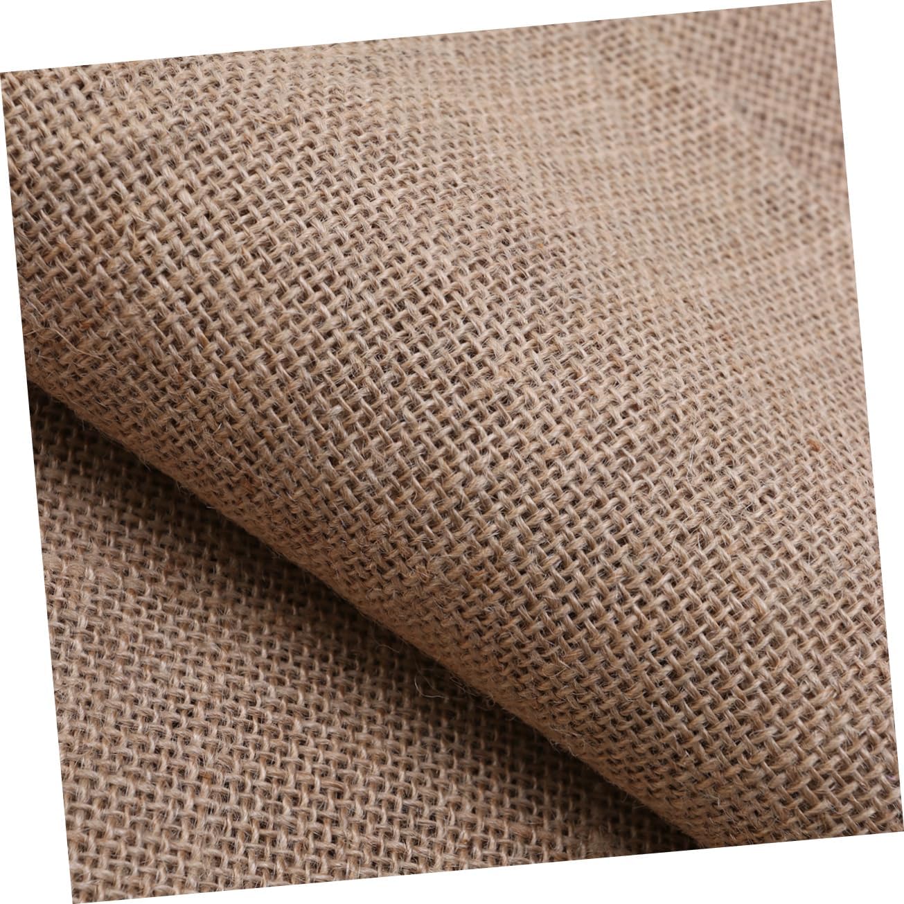 275x30cm Burlap Table Runner with Rustic Lace Edging
