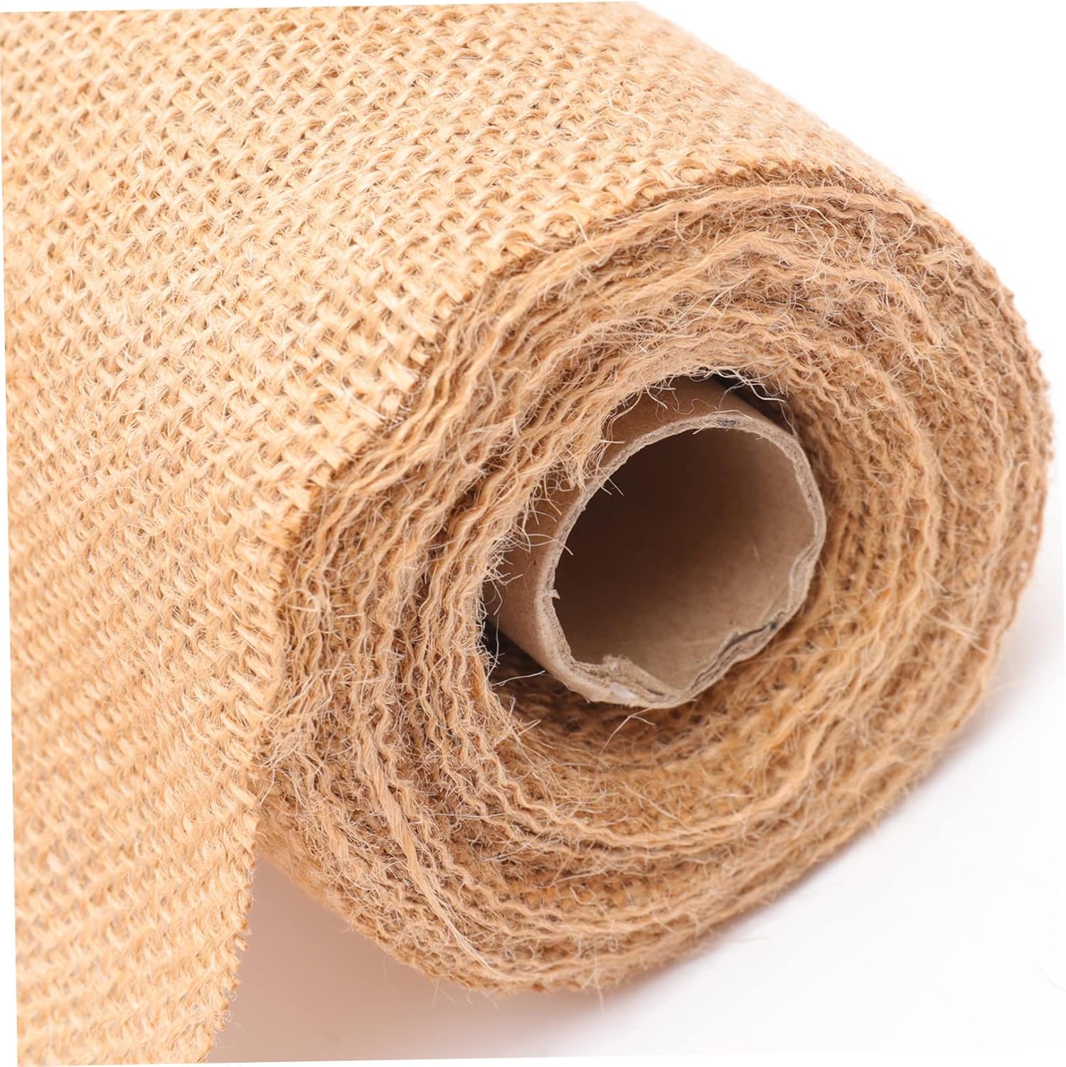 GRIRIW Natural Linen Table Runner Roll Reusable Party Decor Cover