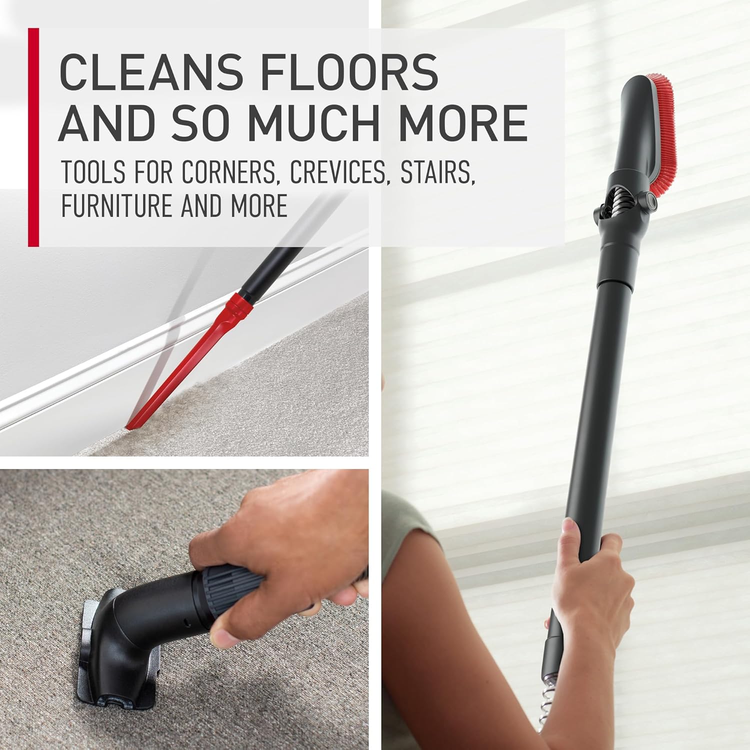 Hoover WindTunnel Cord Rewind Pro Bagless Vacuum Cleaner