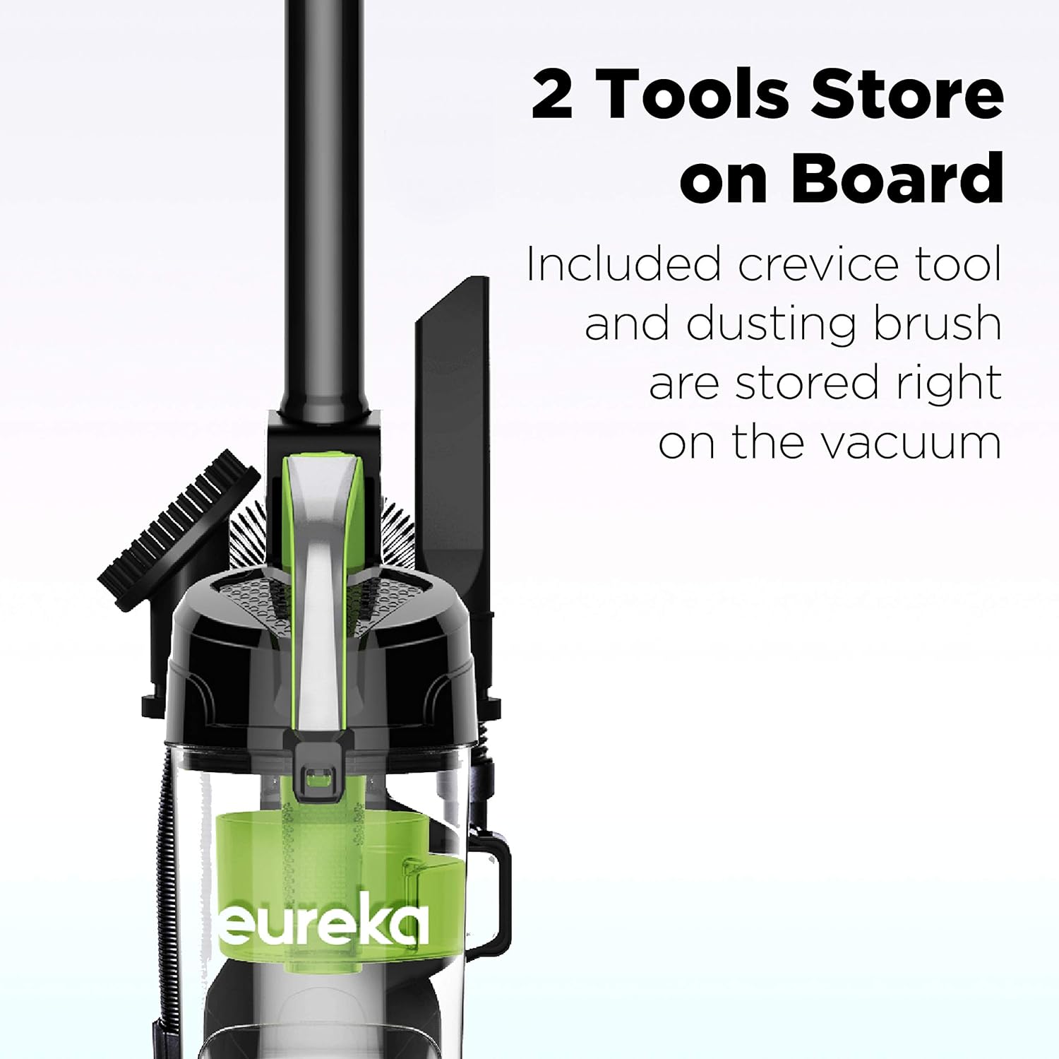 Eureka Airspeed Ultra Lightweight Compact Bagless Upright Vacuum Cleaner Green