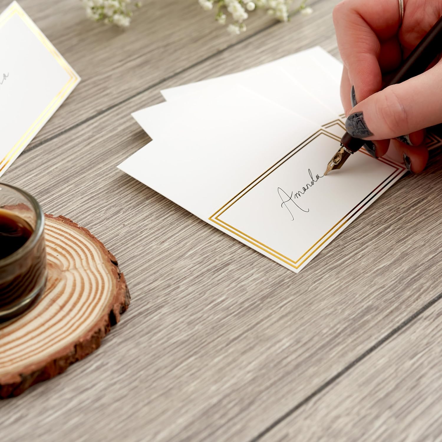 The Twiddlers 200 Name Place Cards Wedding 35x2 Inch