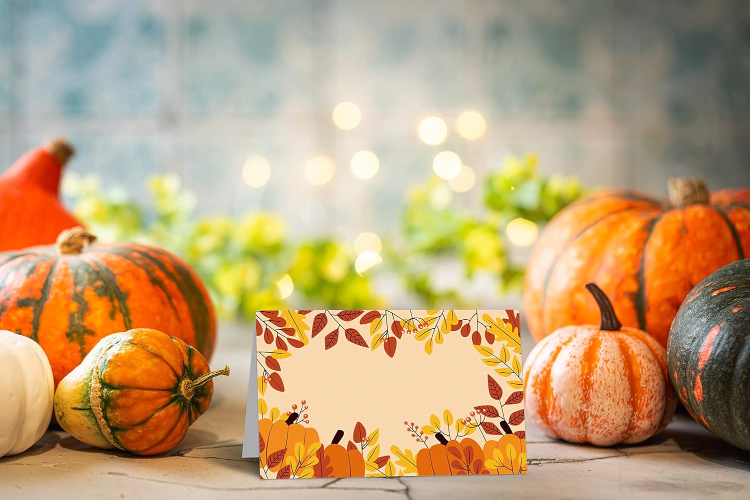 Tedea Thanksgiving Table Place Cards 25 Pack