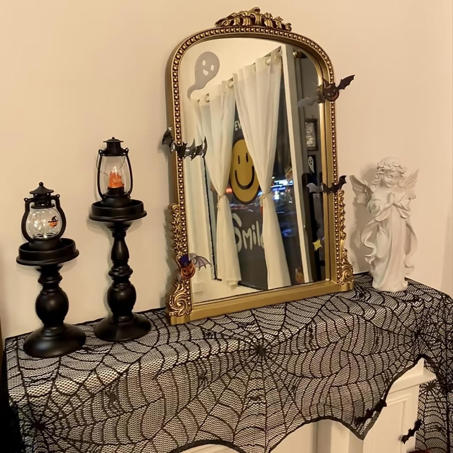 2 Pack Halloween Table Runners 18x72 Inches