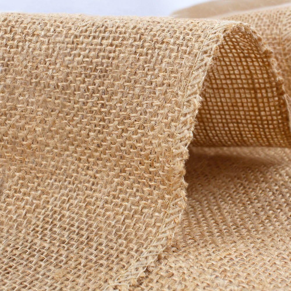 AK-Trading Natural Chic Rustic Burlap Table Runner