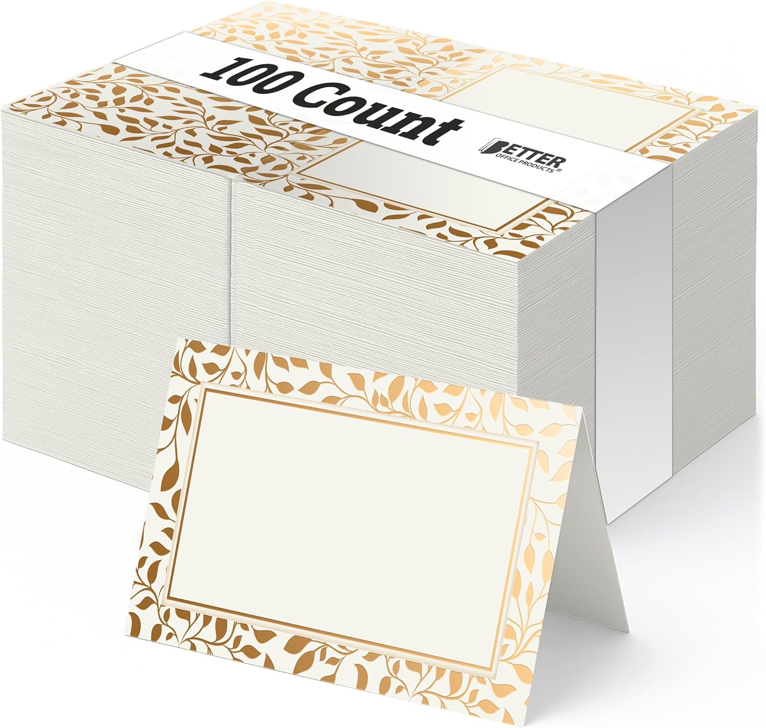Better Office Products 100 Pack Place Cards