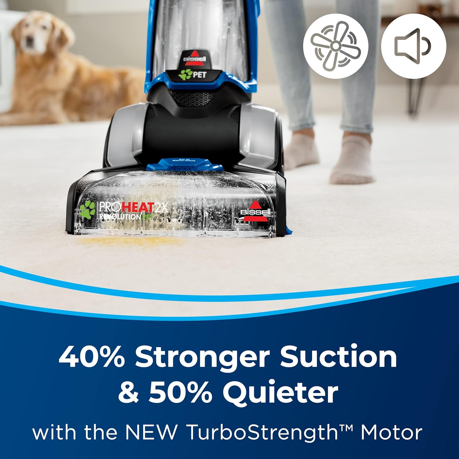 Bissell ProHeat 2X Revolution Pet Turbo Upright Carpet Cleaner