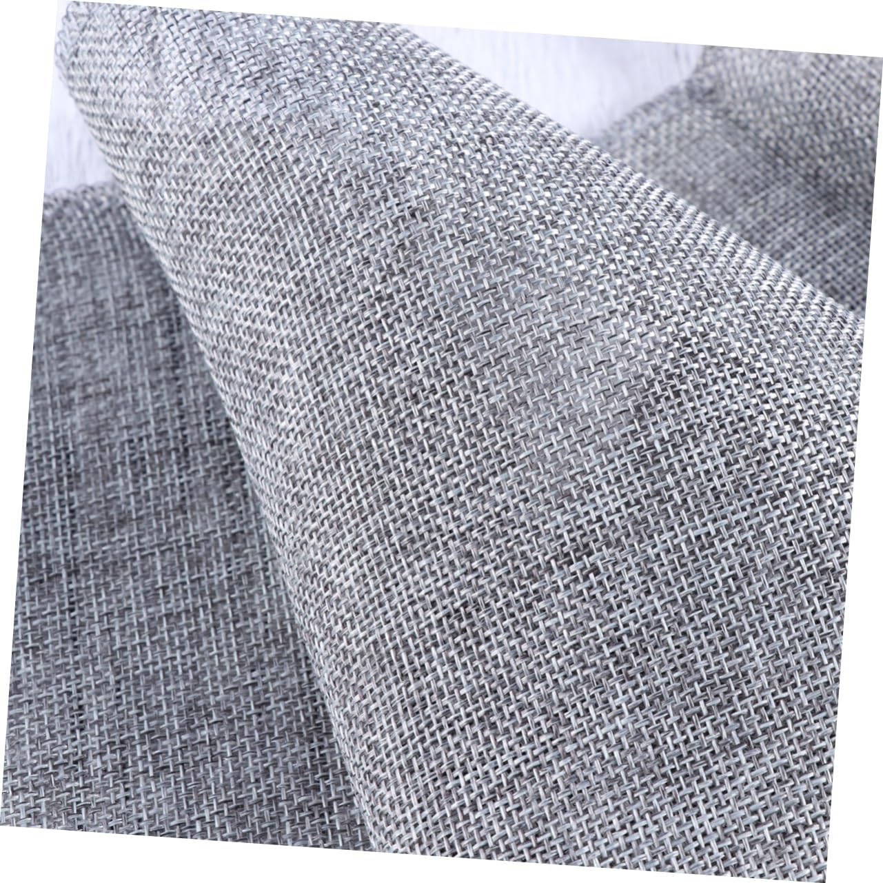 MAGICLULU Rustic Gray Table Runner Imitated Linen Design
