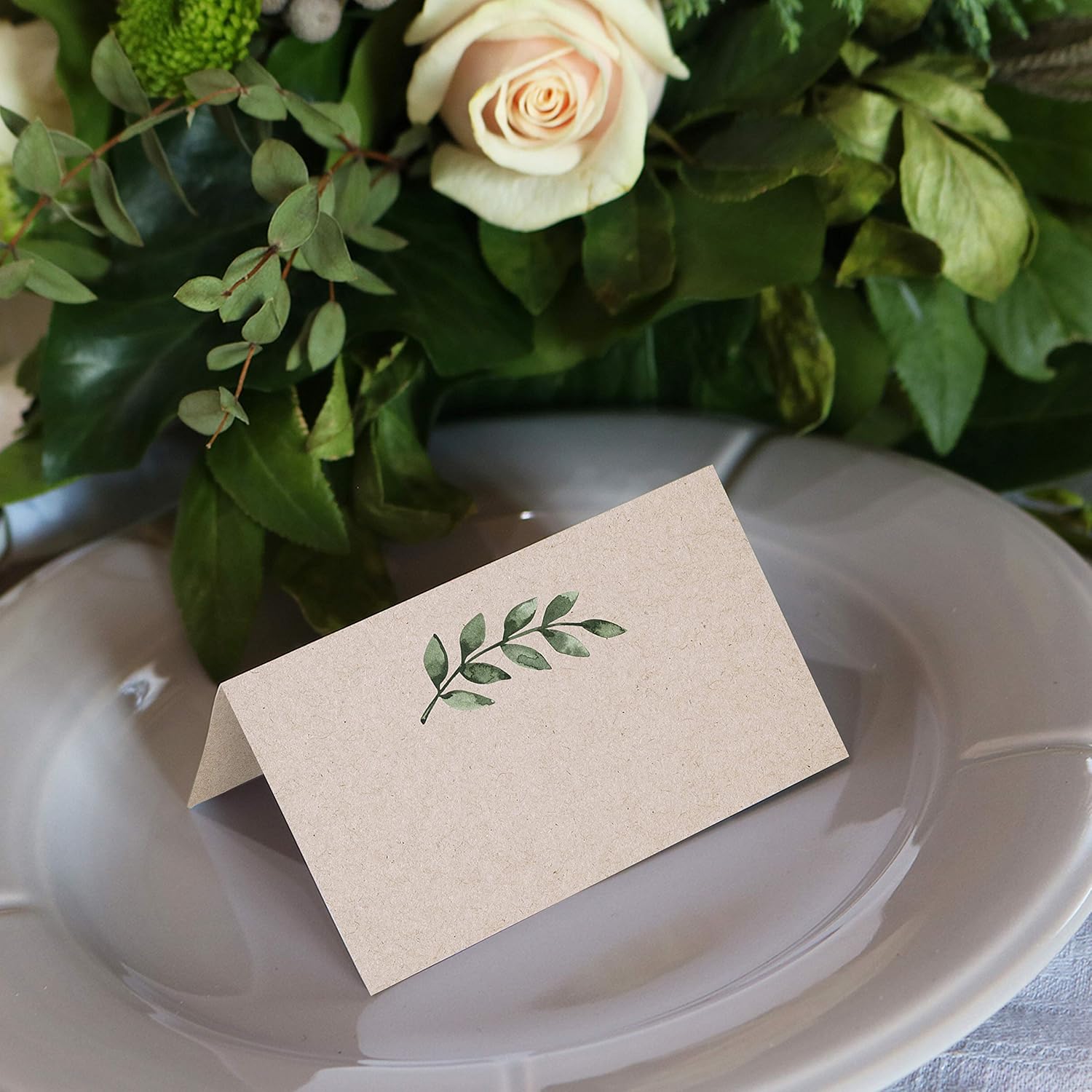 321Done Greenery Place Cards - Set of 50