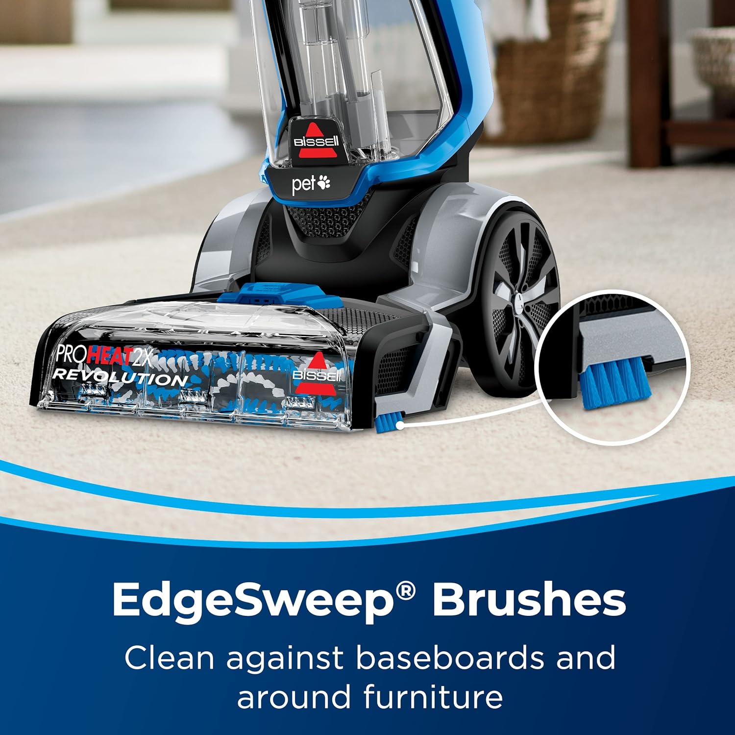 Bissell ProHeat 2X Revolution Pet Turbo Upright Carpet Cleaner