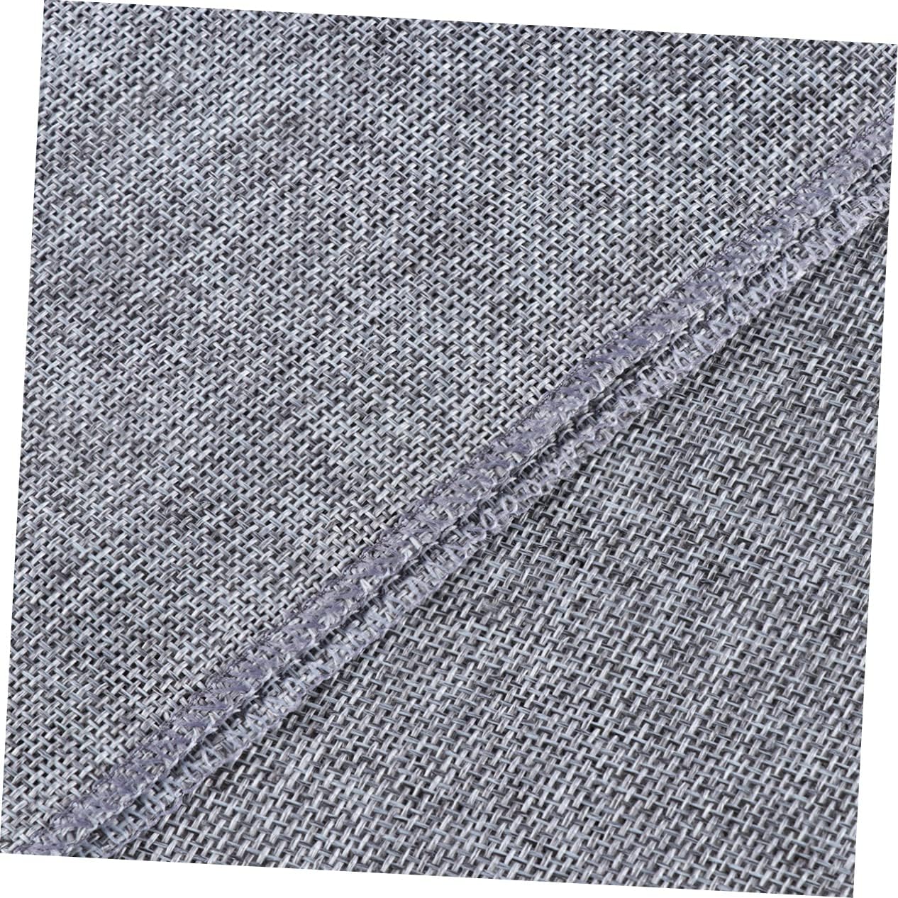 MAGICLULU Rustic Gray Table Runner Imitated Linen Design