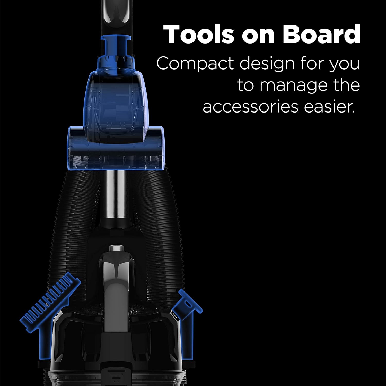 Eureka PowerSpeed Lightweight Upright Vacuum Cleaner Blue