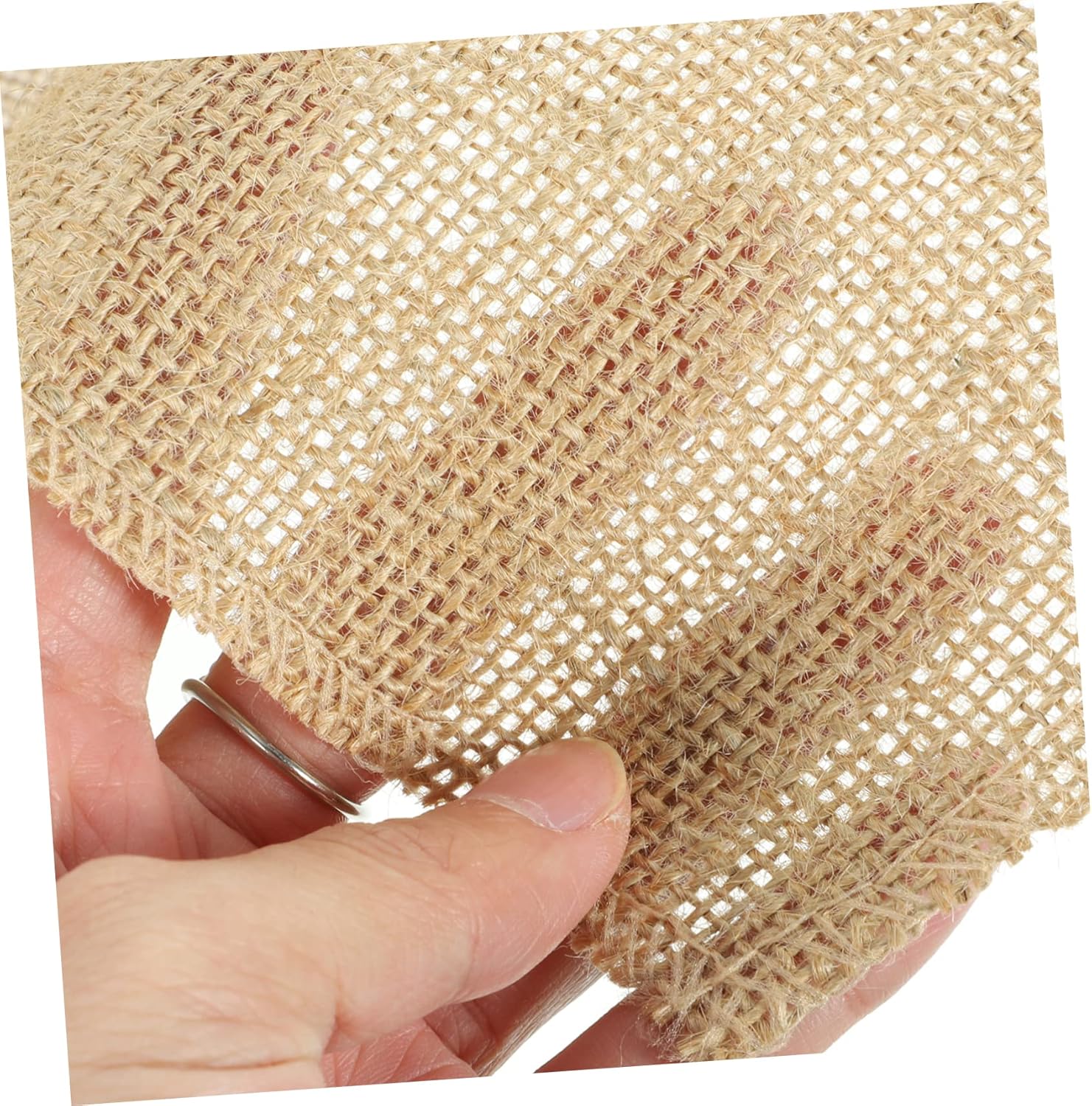 Hohopeti 1 Roll Rustic Burlap Table Runner