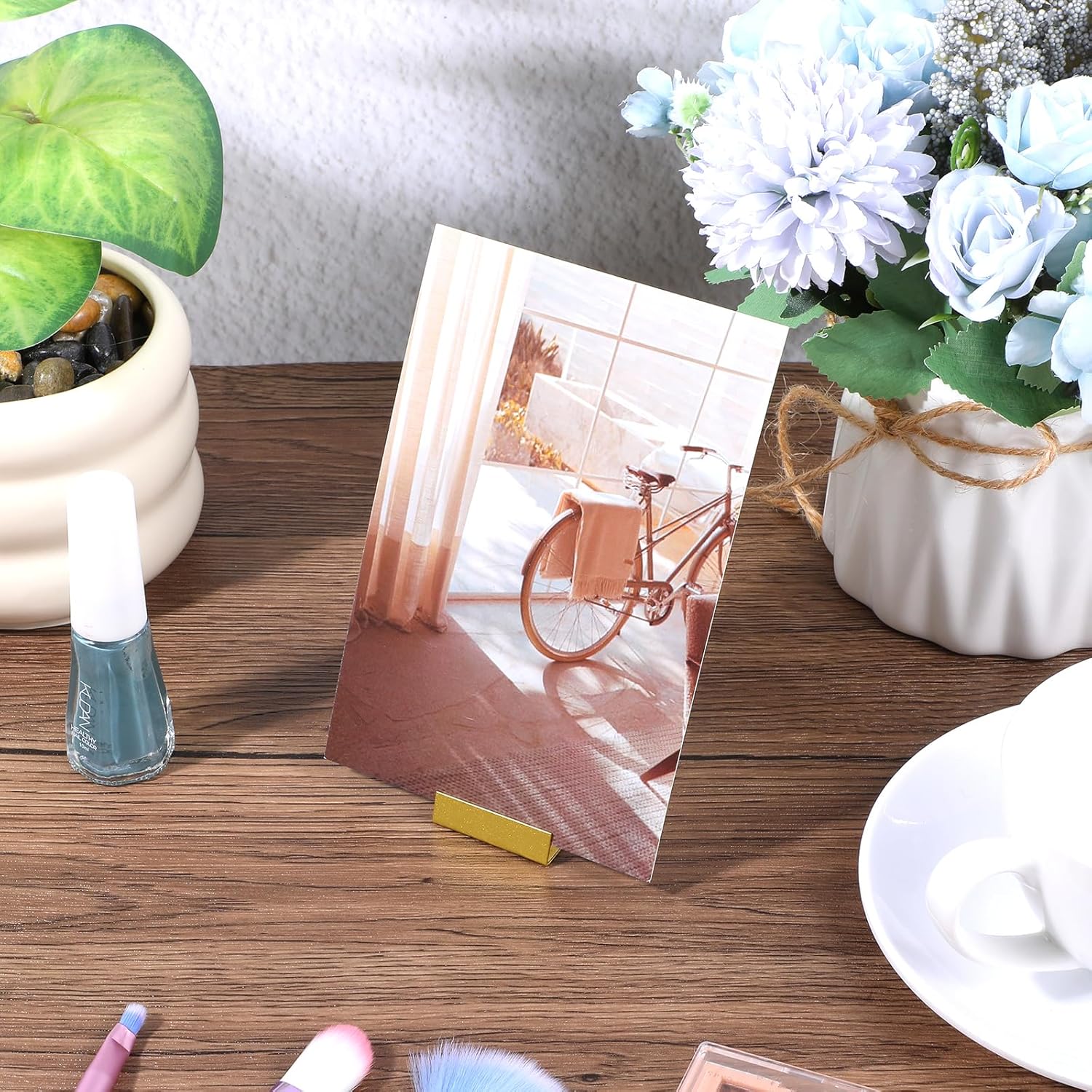 24 Pcs Gold Table Number Stands for Events