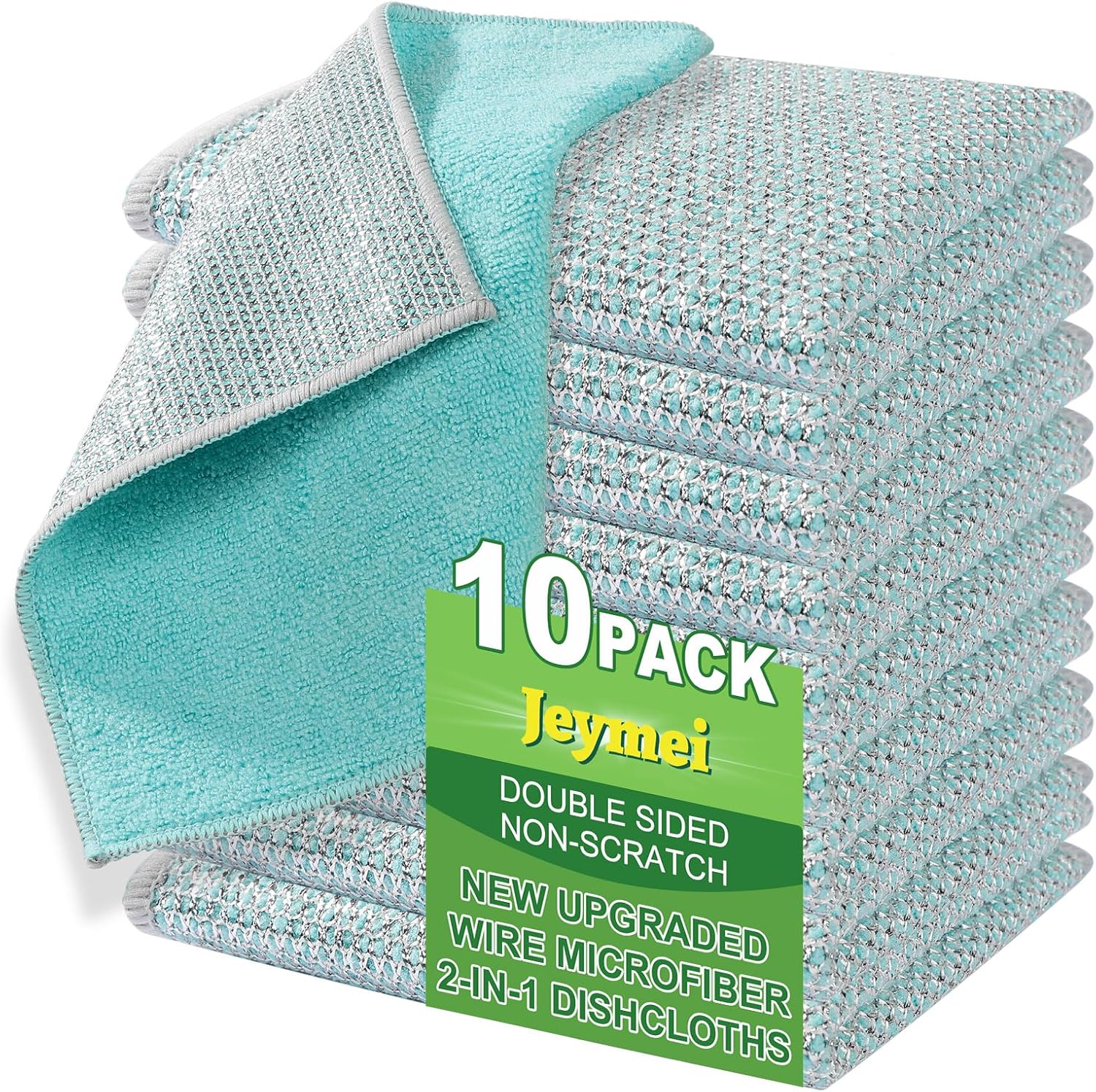 10 Counts Non Scratch Wire Dishcloth Multipurpose