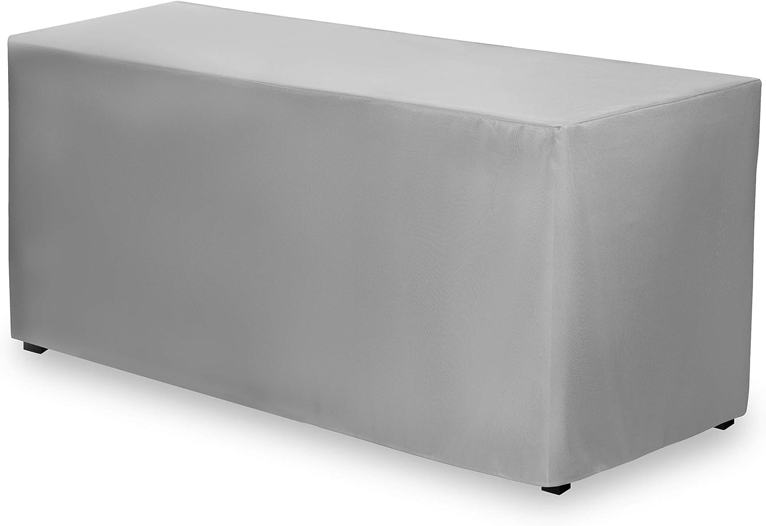 Gee Di Moda Fitted Tablecloth 72x30 Inch Silver for 6ft Table