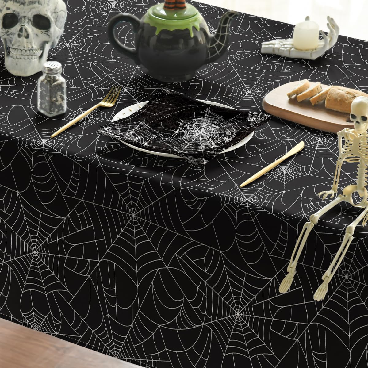Horaldaily Halloween Tablecloth 60x84 Inch Rectangular for Party