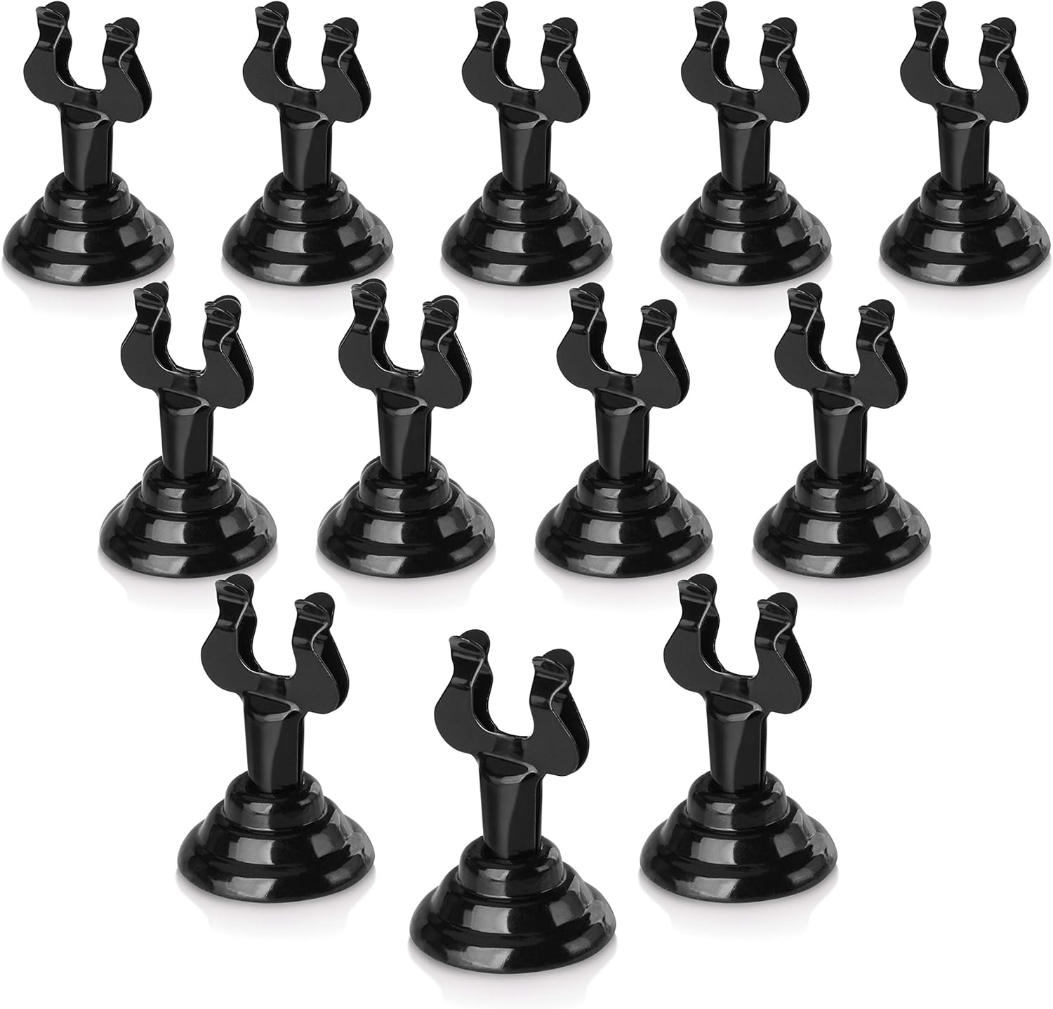 New Star Foodservice 27747 Number Holder Set of 12 Black