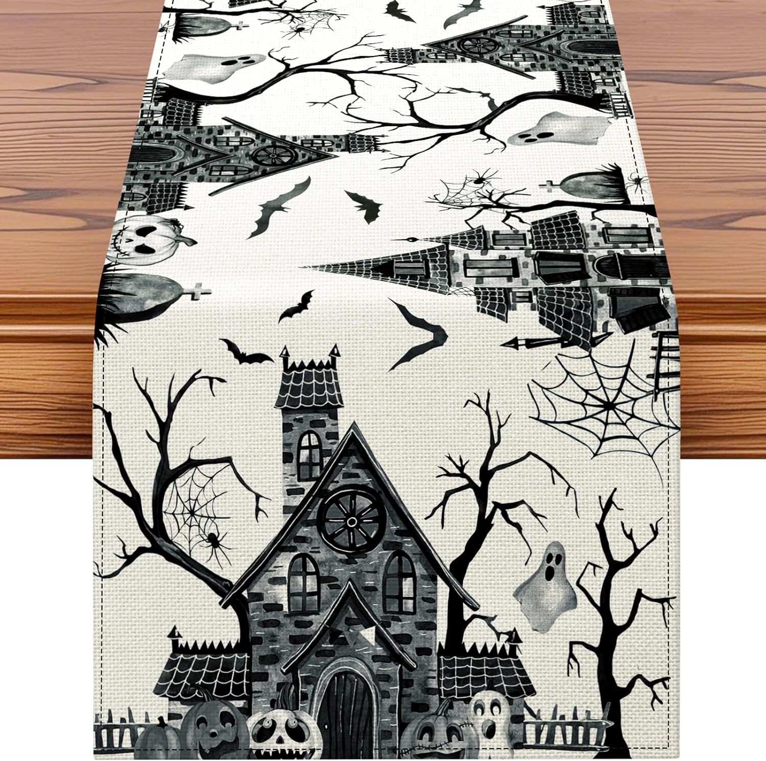 Artscope Halloween Table Runner 13x72 Inch