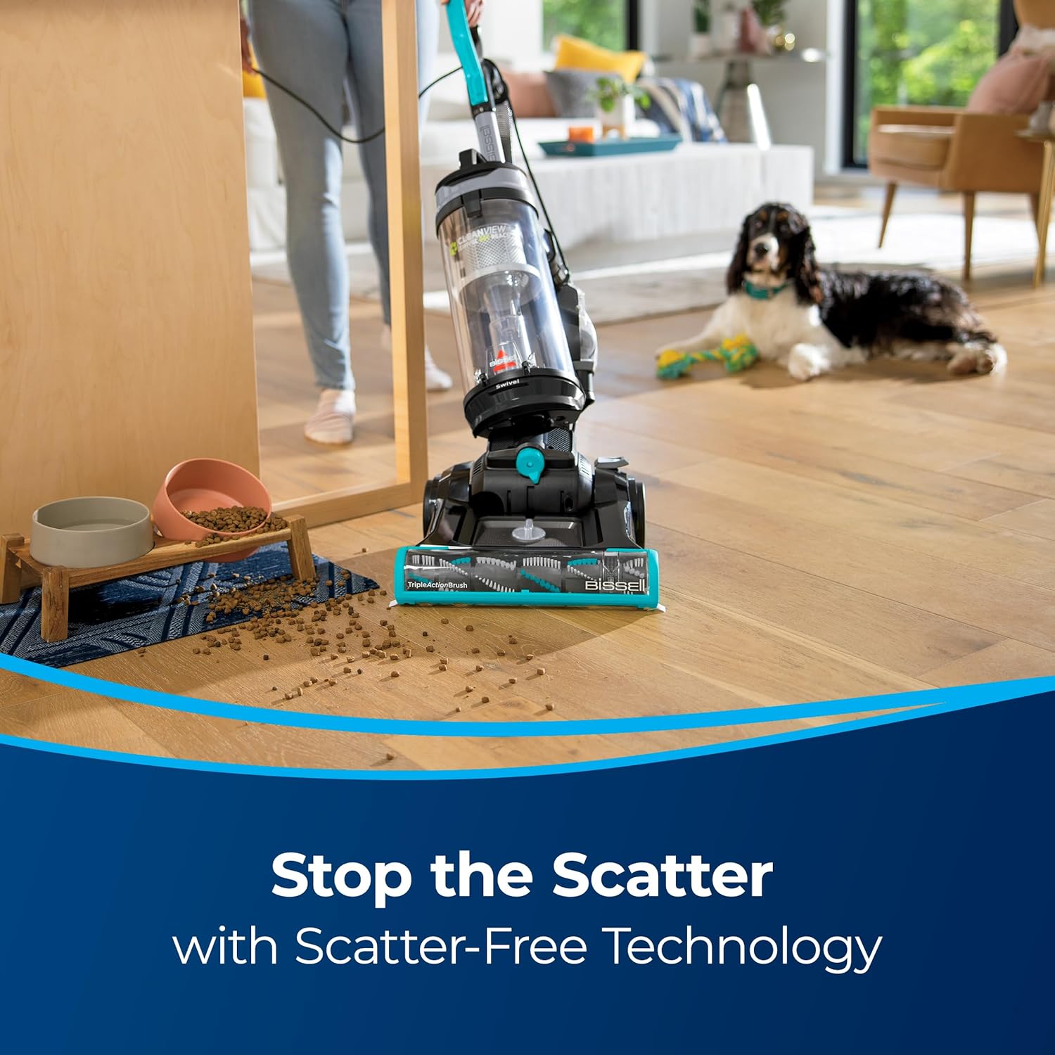Bissell CleanView Pet Vacuum with Swivel Steering and Quick Release Wand