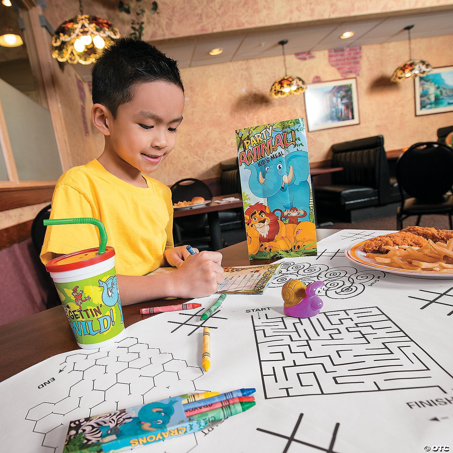 Kids Games Table Runner 9 Feet Party Supplies