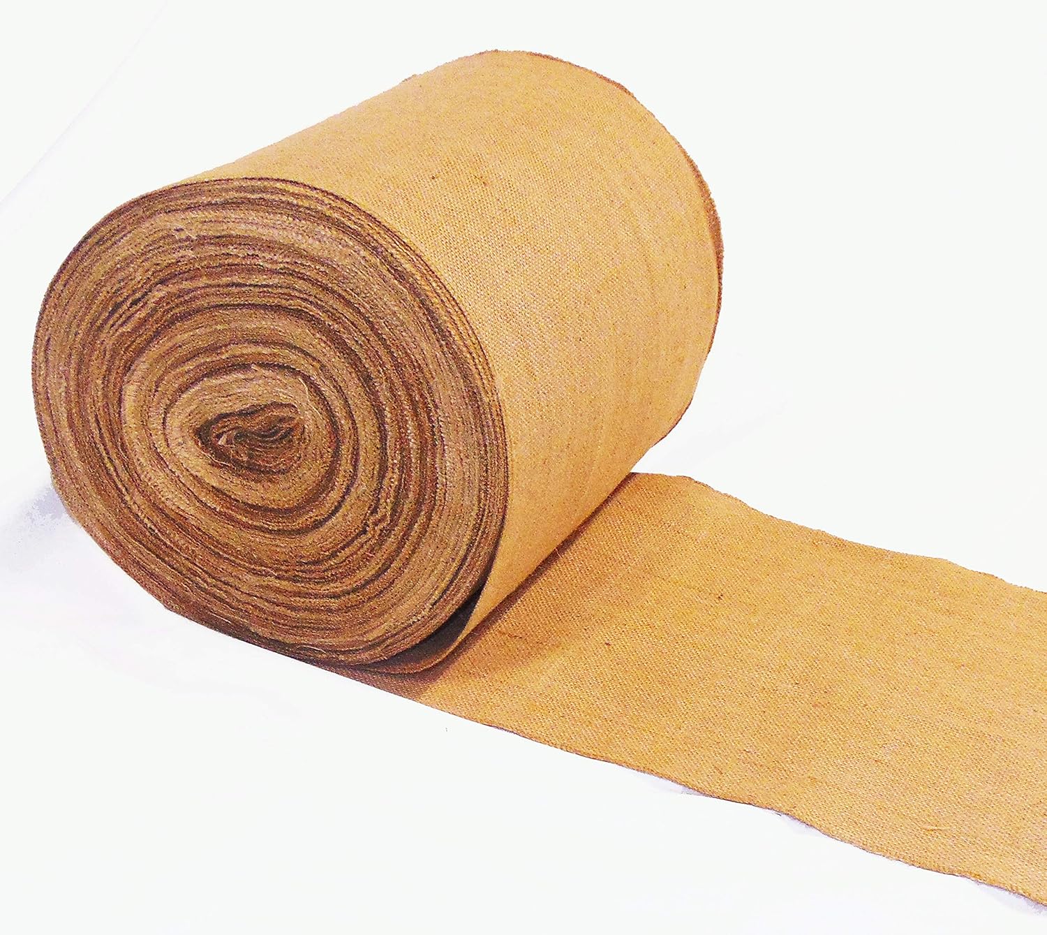 AAYU Bulk Jute Burlap Runner Roll 14 Inch X 300 Feet
