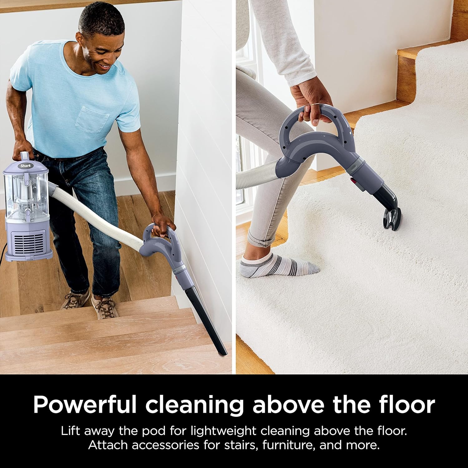 Shark NV352 Navigator Lift Away Upright Vacuum with Lavender