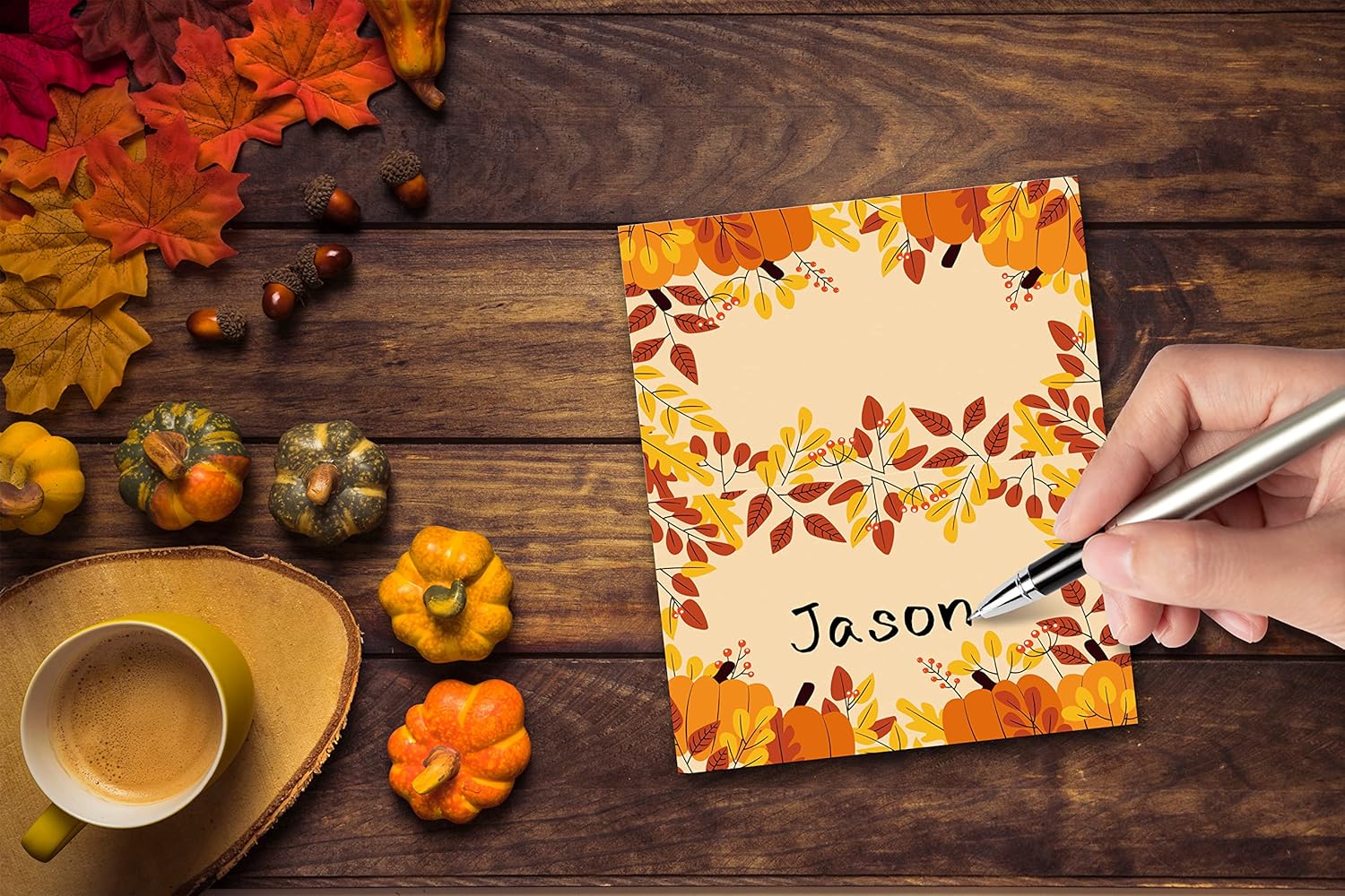Tedea Thanksgiving Table Place Cards 25 Pack